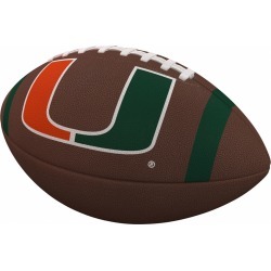 Miami Team Stripe Official-Size Composite Football