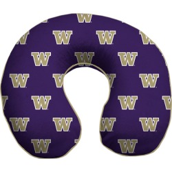 NCAA Memory Foam Travel Pillow University Of Washington
