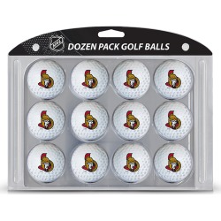 12 Pack Golf Balls Ottawa Senators