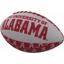 Alabama Repeating Mini-Size Rubber Football