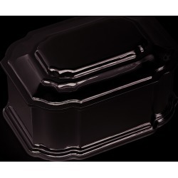 Silver-plated Hinged Lid Jewelry Box