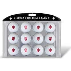 12 Pack Golf Balls Indiana Hoosiers