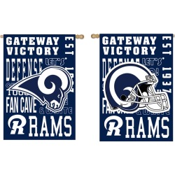 Los Angeles Rams EG Fan Rules Flag