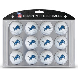 12 Pack Golf Balls Detroit Lions