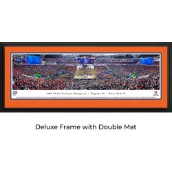 2019 NCAA Basketball Champions - Virginia Cavaliers - Deluxe Frame with Double Mat
