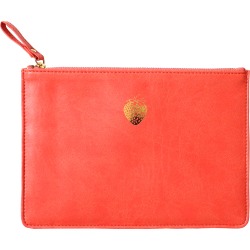 Portico Designs Sky + Miller Coral Strawberry Pouch