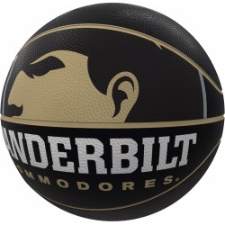 Vanderbilt Mascot Official-Size Rubber Basketball