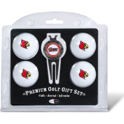 4 Golf Ball And Divot Tool Set Louisville Cardinals
