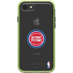 LifeProof Night Flash iPhone 8 and iPhone 7 SLAM series case with Detroit Pistons