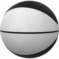 Plain Black Full-Size Autograph Basketball