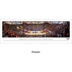 Virginia Tech Hokies Basketball - Unframed Panoramic Poster