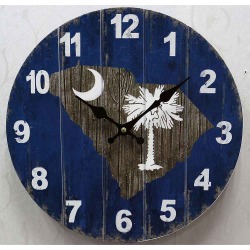 Palmetto 13.5 MDF Clock Oxbay by Seasons Designs