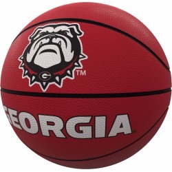 Georgia Mascot Official-Size Rubber Basketball