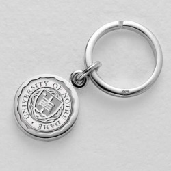 Notre Dame Sterling Silver Insignia Key Ring by M.LaHart & Co.