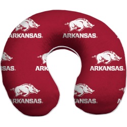 NCAA Memory Foam Travel Pillow University Of Arkansas