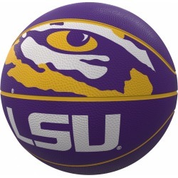 LSU Mascot Official-Size Rubber Basketball