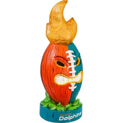 Miami Dolphins Lit Team Ball Statue