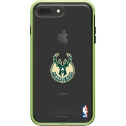 LifeProof Night Flash iPhone 8 Plus and iPhone 7 Plus SLAM series case with Milwaukee Bucks