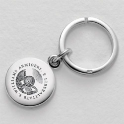 Williams College Sterling Silver Insignia Key Ring by M.LaHart & Co.
