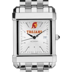 University of Southern California Men's Collegiate Watch w/ Bracelet by M.LaHart & Co.