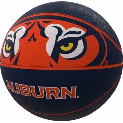 Auburn Mascot Official-Size Rubber Basketball