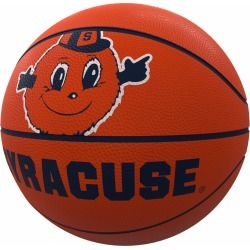 Syracuse Mascot Official-Size Rubber Basketball