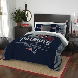 New England Patriots My Team Full/Queen Comforter & Sham Set