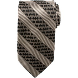 Batman Black Pinstripe Tie