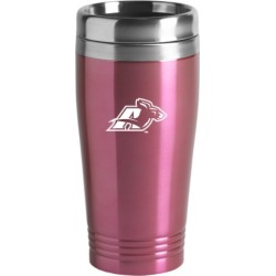 University of Akron - 16-ounce Travel Mug Tumbler - Pink