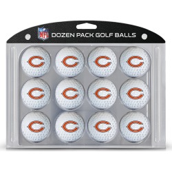 12 Pack Golf Balls Chicago Bears