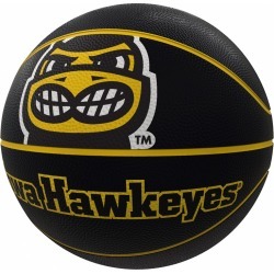 Iowa Mascot Official-Size Rubber Basketball