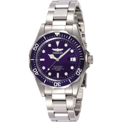 Invicta Men's Pro Diver Quartz 3 Hand Blue Dial Watch