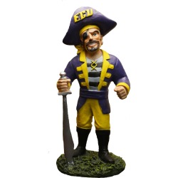 East Carolina 8" Painted Resin Mascot Figurine Oxbay by Seasons Designs