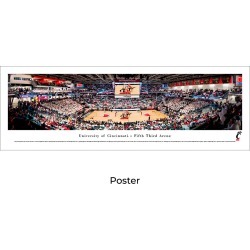 Cincinnati Bearcats Basketball - Unframed Panoramic Print