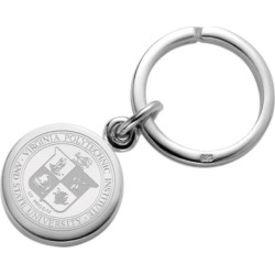 Virginia Tech Sterling Silver Insignia Key Ring by M.LaHart & Co.