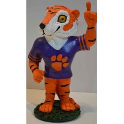 Clemson 8" Painted Resin Mascot Figurine Oxbay by Seasons Designs