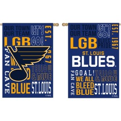 St Louis Blues Fan Rules ES Regular Flag