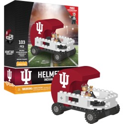 HELMET CART Indiana University Hoosiers | OYO Sports | NCAA Minifigures Buildables