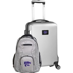 Kansas State Wildcats Deluxe 2-Piece Backpack and Carry on Set