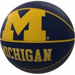 Michigan Mascot Official-Size Rubber Basketball