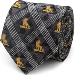 Lion King Pose Black Men's Tie