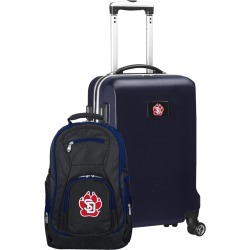 South Dakota Coyotes Deluxe 2-Piece Backpack and Carry on Set