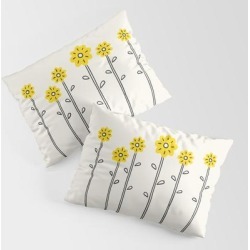 Seeds Of Hope King Size Pillow Sham by Ilovedoodle - STANDARD SET OF 2 - Cotton