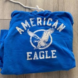 American Eagle Outfitters Jackets & Coats | Jr.Mens Hoodie | Color: Blue | Size: S found on Bargain Bro Philippines from poshmark, inc. for $15.00