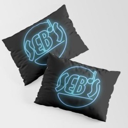 Seb's King Size Pillow Sham by Pauljspauld - STANDARD SET OF 2 - Cotton