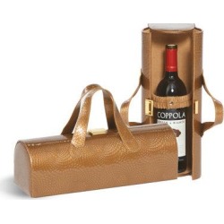 Picnic Plus Carlotta Wine Bottle Clutch, Size 4.5 H x 14.0 W x 4.5 D in | Wayfair PSM-112CS found on Bargain Bro Philippines from Wayfair for $28.99