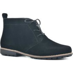 Wide Width Women's Auburn Lace Up Bootie by White Mountain in Black Suede (Size 9 W) found on Bargain Bro from SwimsuitsForAll.com for USD $72.95