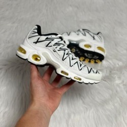 Nike Shoes | Nike Air Max Plus Tn Shark Womens Shoe Size 5.5 | Color: White | Size: 5.5