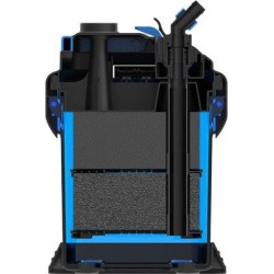 Penn Plax Cascade Optimizer Pre-Filter for Aquarium Canister Filters Acrylic (shatterproof w/ great clarity) in Black/Blue | Wayfair CCPF1