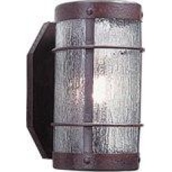 Arroyo Craftsman Valencia 1-Light Wall Sconce Glass/Metal, Size 14.25 H x 7.625 W x 11.0 D in | Wayfair VS-11NRCS-RB found on Bargain Bro from Wayfair for USD $842.07